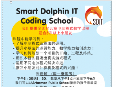 Smart Dolphin IT Kids Coding School 儿童 ...