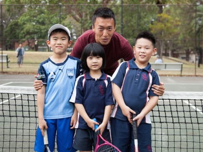 职业儿童网球教练