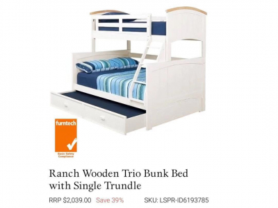 闲置 - Bunk Bed，床垫，辅食机，尿布台 ...