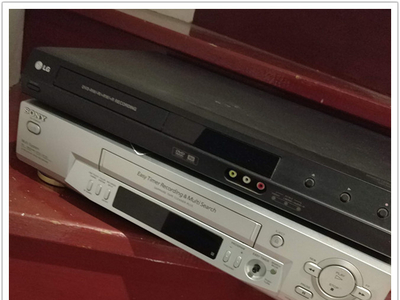 Sony DVD刻录机播放机，LG VCR录像机 ...