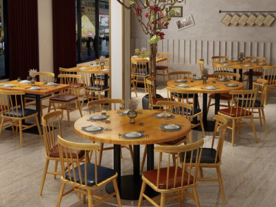 餐馆桌椅餐厅家具卡座沙发中餐厅快餐店咖啡 ...